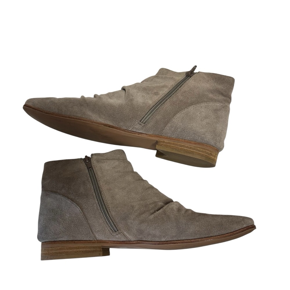 Jeffrey Campbell Women’s Speir Ankle Suede Booties tan Brown color size 10 !! - Picture 4 of 12
